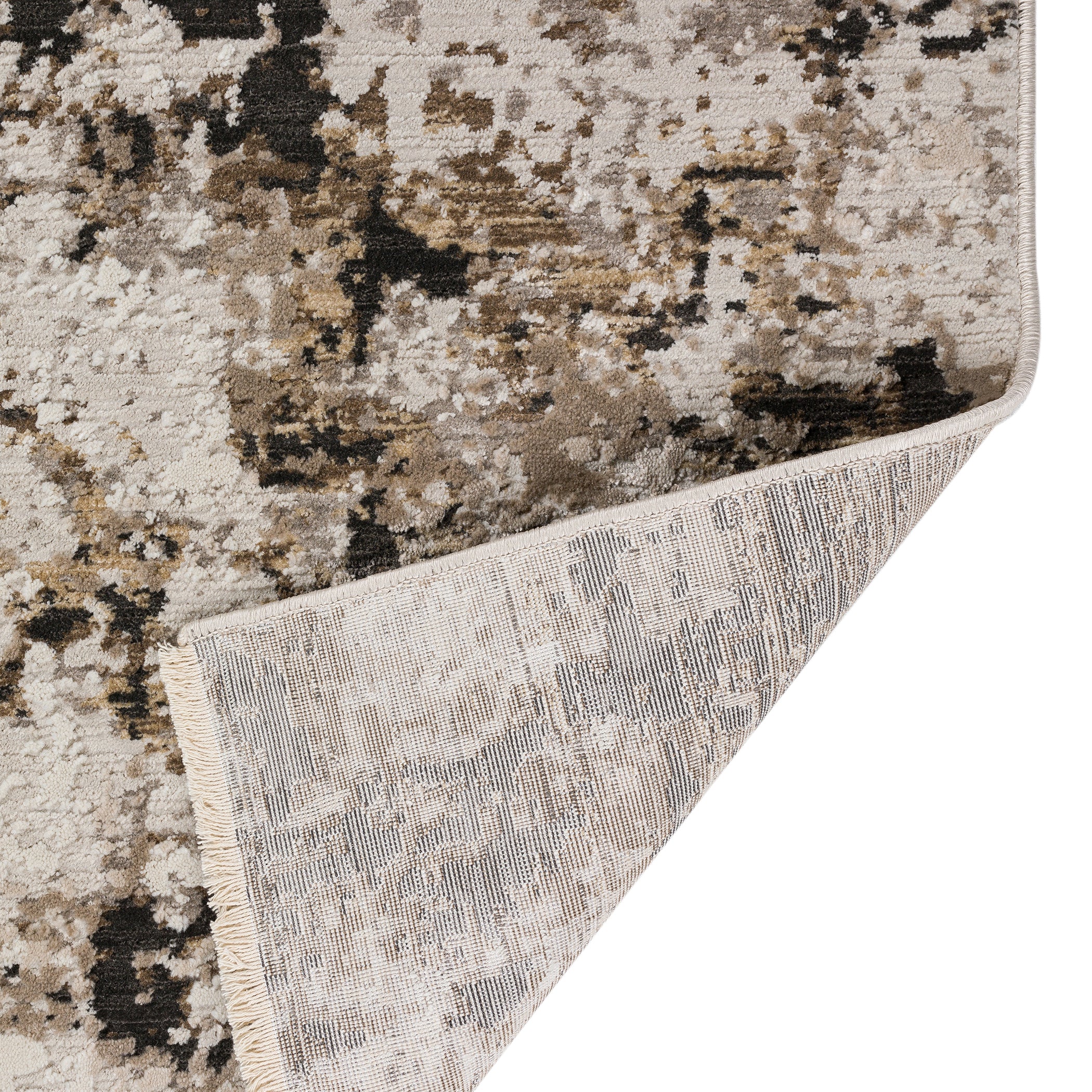 Transitional DZ2 Putty Brown Rug 3'3" x 5'3" #shape_Rectangle