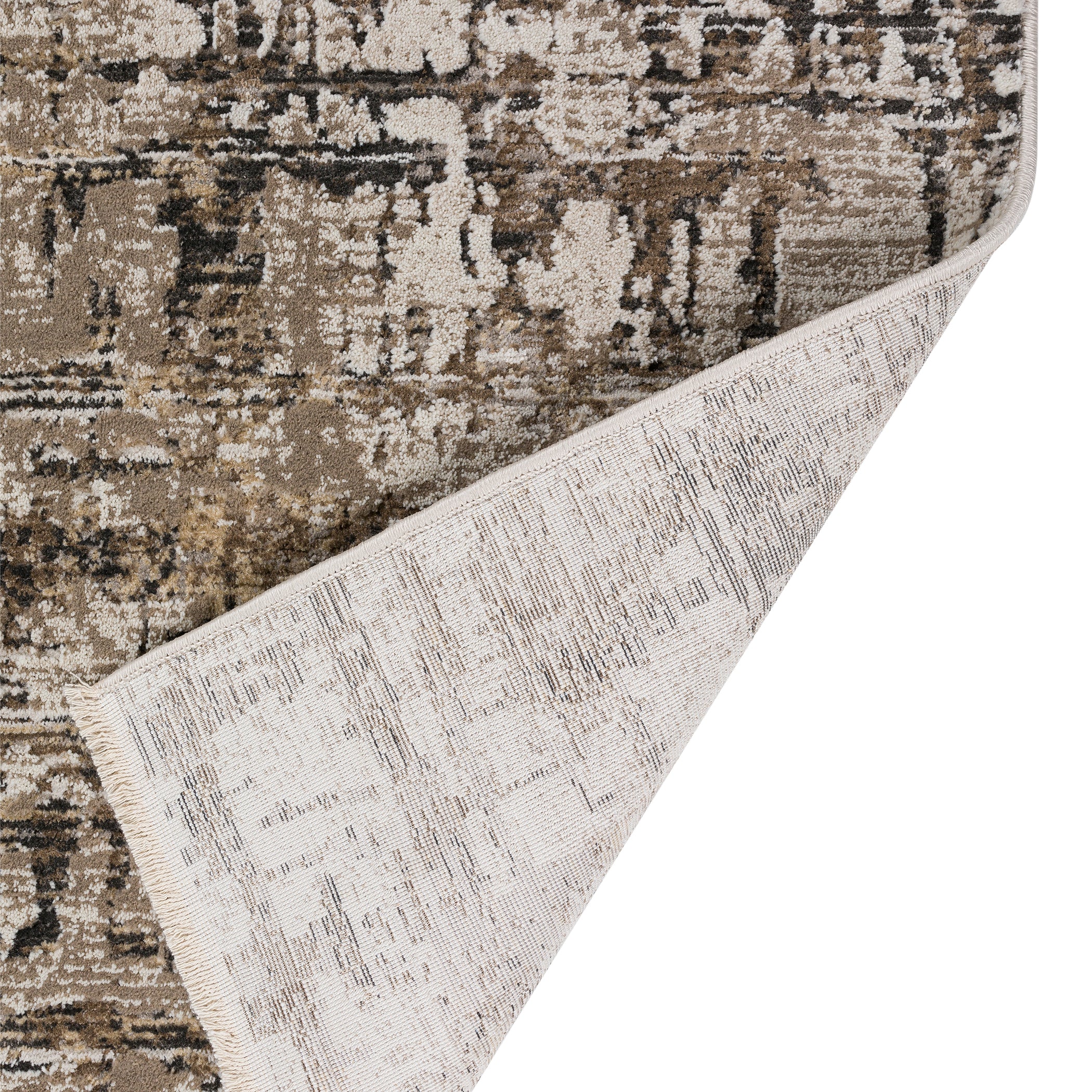 Transitional DZ3 Putty Brown Rug 3'3" x 5'3" #shape_Rectangle