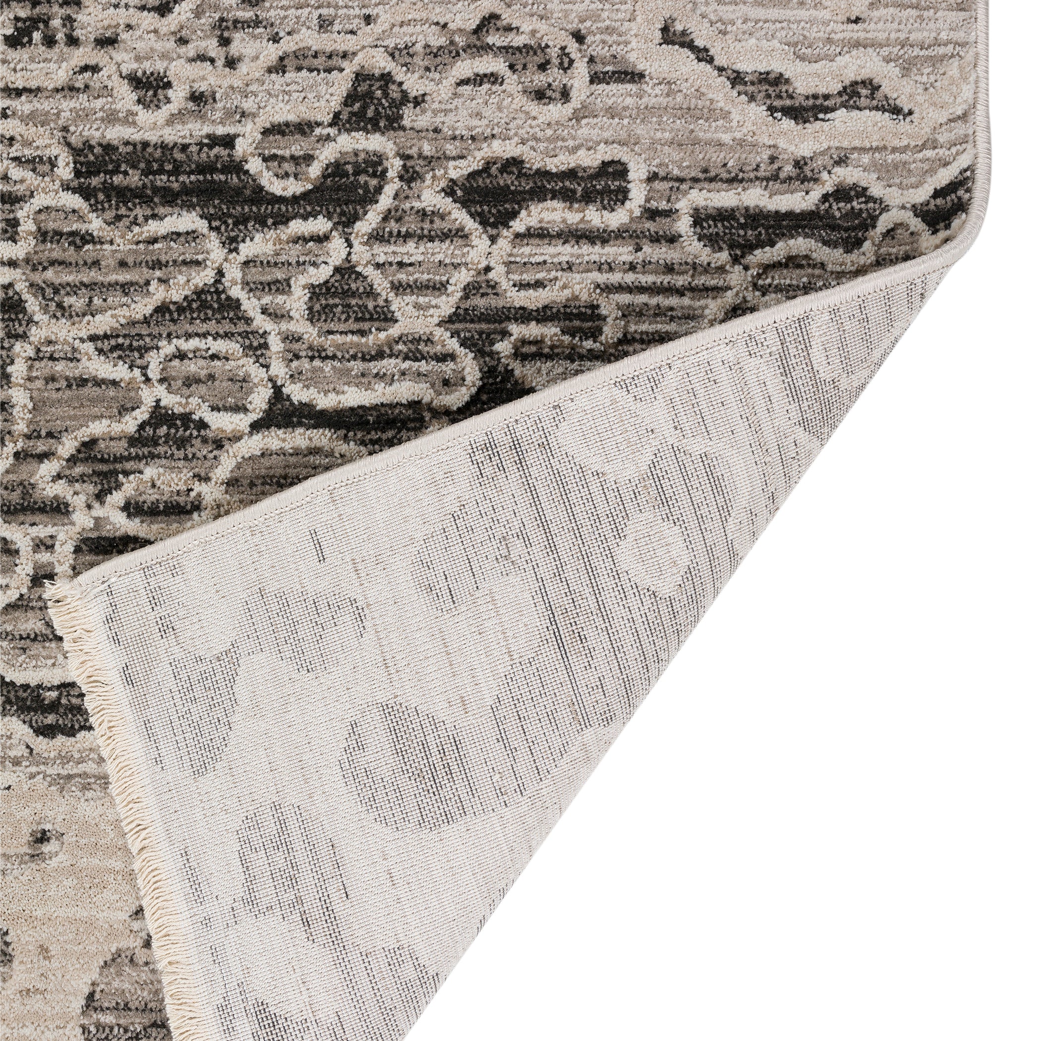 Transitional DZ6 Midnight Black Rug 3'3" x 5'3" #shape_Rectangle