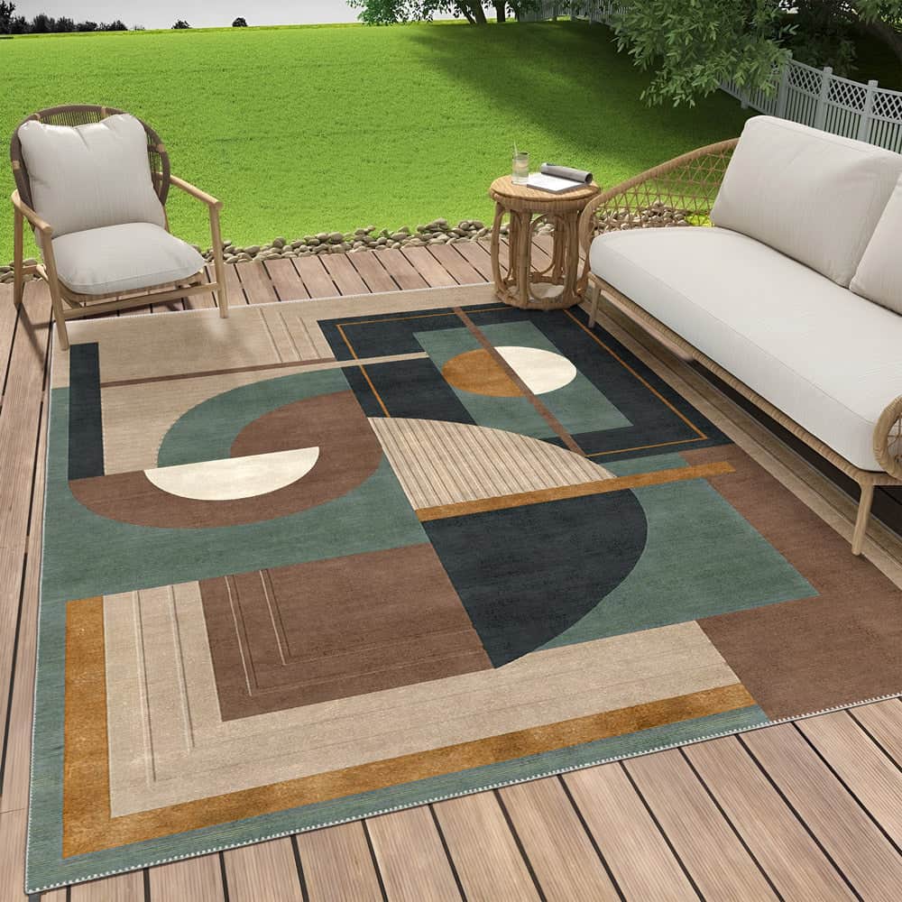 Brindle Machine Washable Area Rug