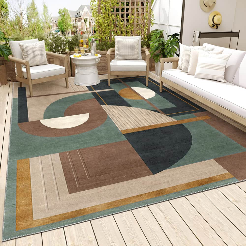 Brindle Machine Washable Area Rug