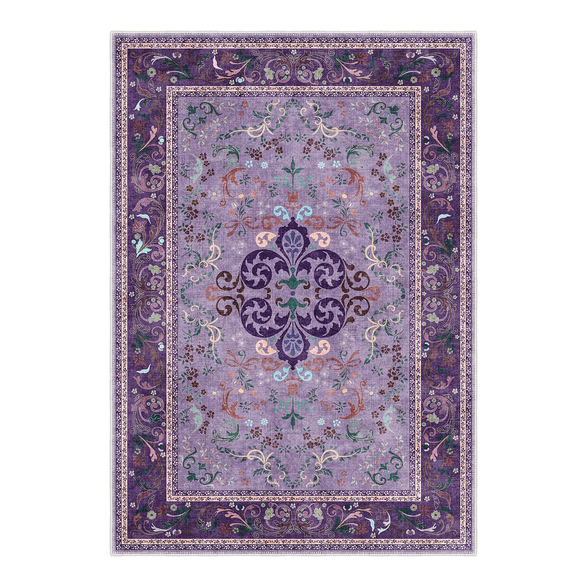 Alverra Machine Washable Area Rug