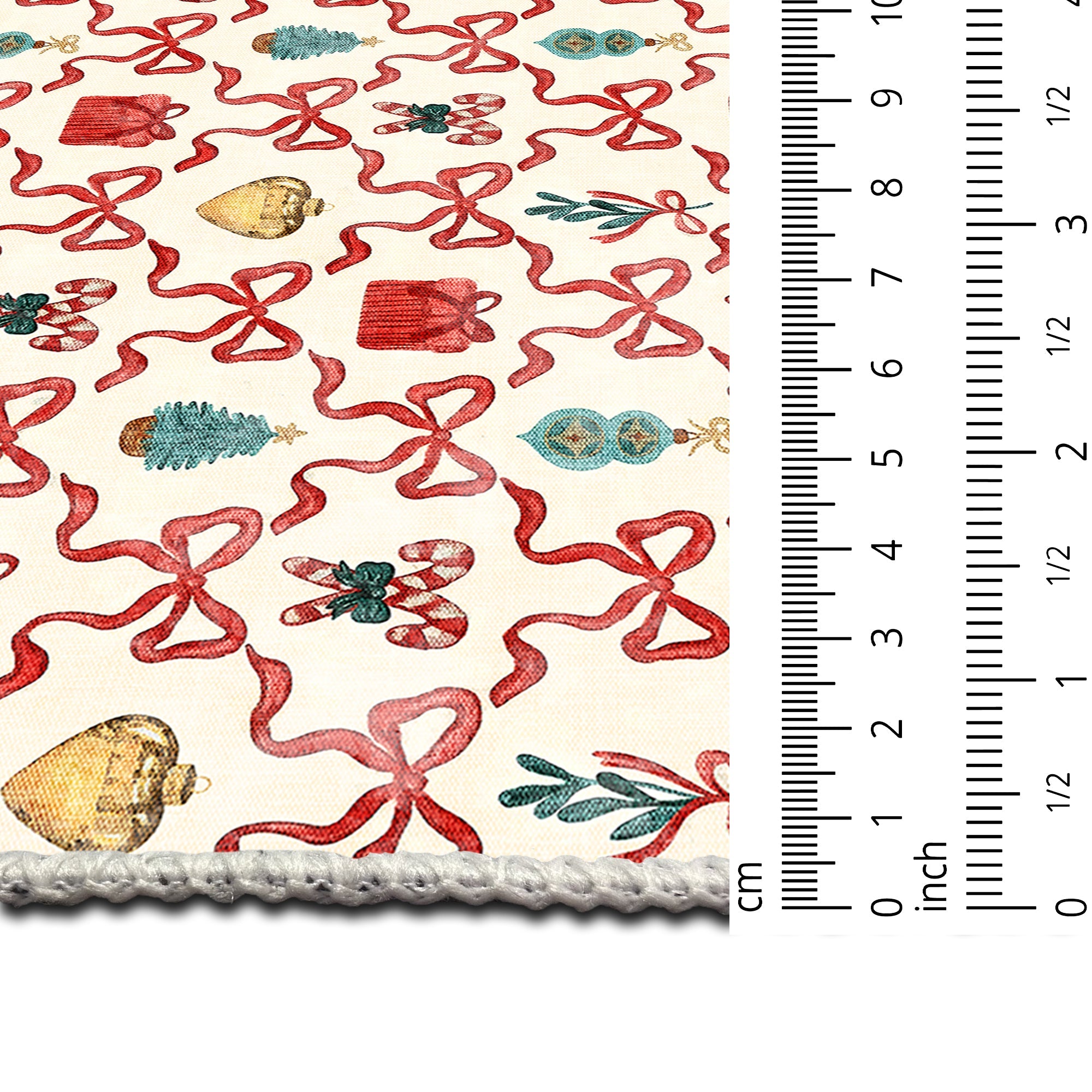 Velora Christmas Machine Washable Area Rug