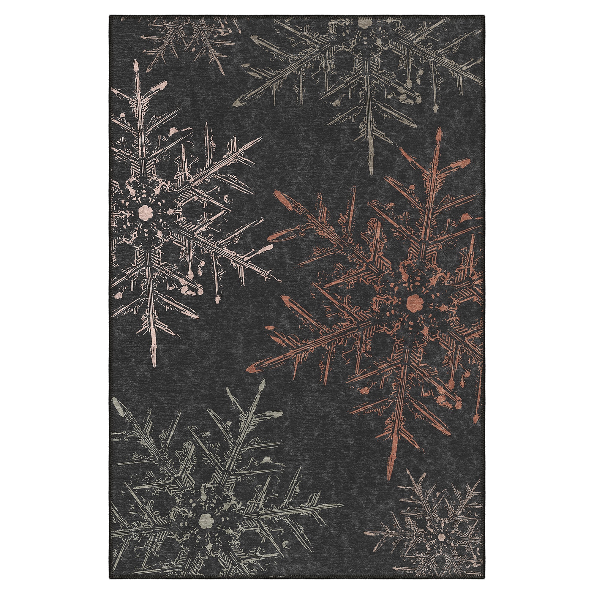 Ravune Christmas Machine Washable Area Rug