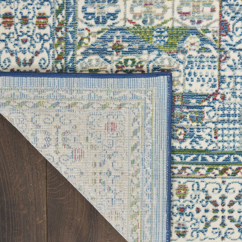 Global Vintage GLB17 Ivory Light Blue Rugs #color_ivory light blue