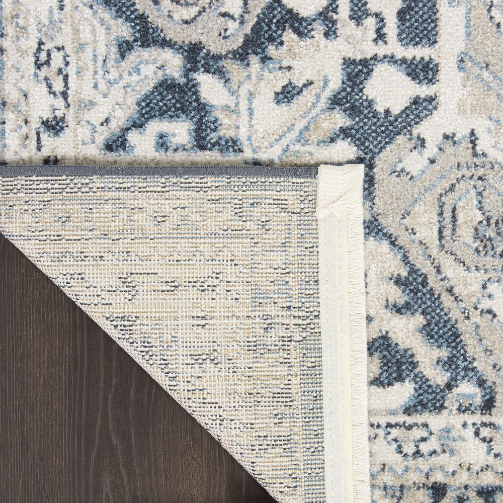 Geneva GNV01 Blue/Grey Rugs #color_blue/grey