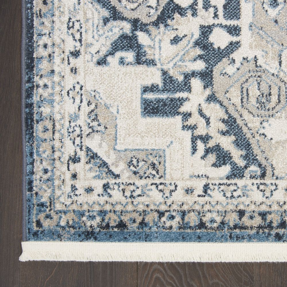 Geneva GNV01 Blue/Grey Rugs #color_blue/grey