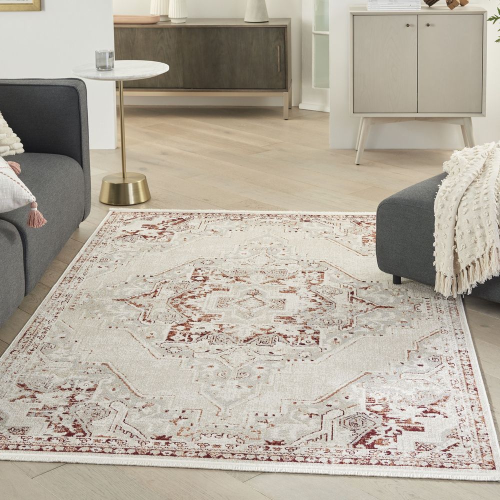 Geneva GNV01 Brick Silver Rugs #color_brick silver