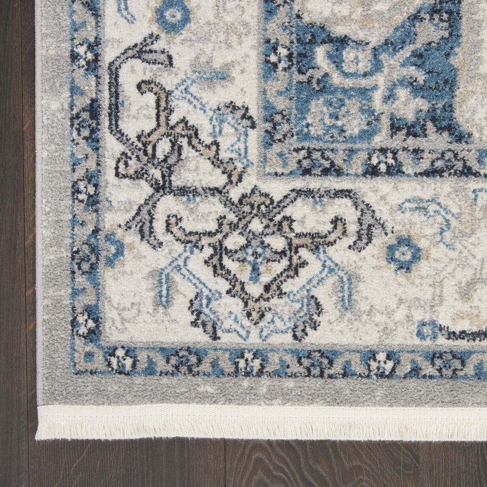 Geneva GNV02 Grey/Blue Rugs #color_grey/blue