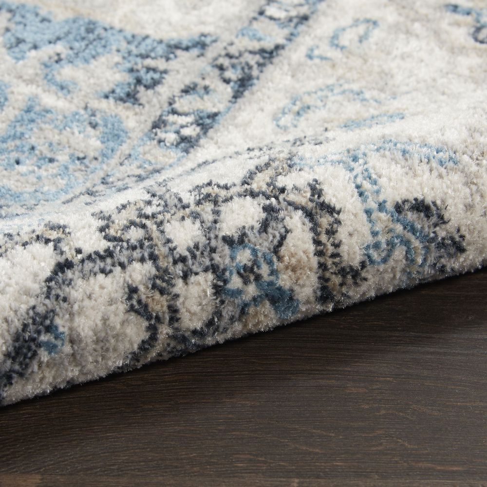 Geneva GNV02 Grey/Blue Rugs #color_grey/blue
