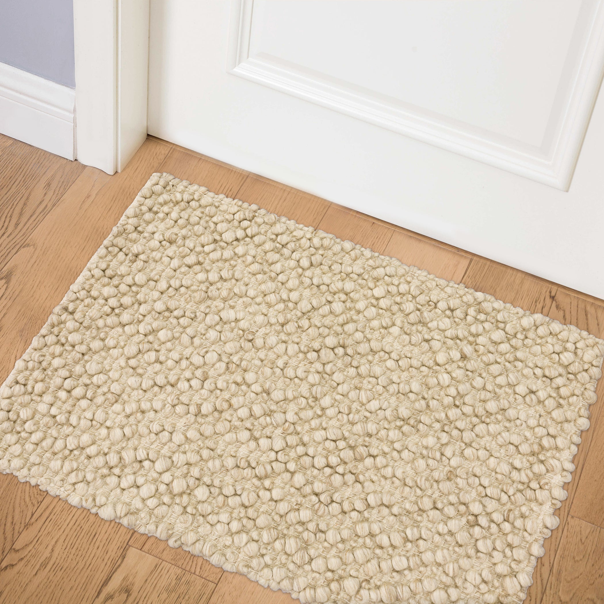 Transitional GR1 Latte Brown Wool Rug 2' x 3' #shape_Rectangle