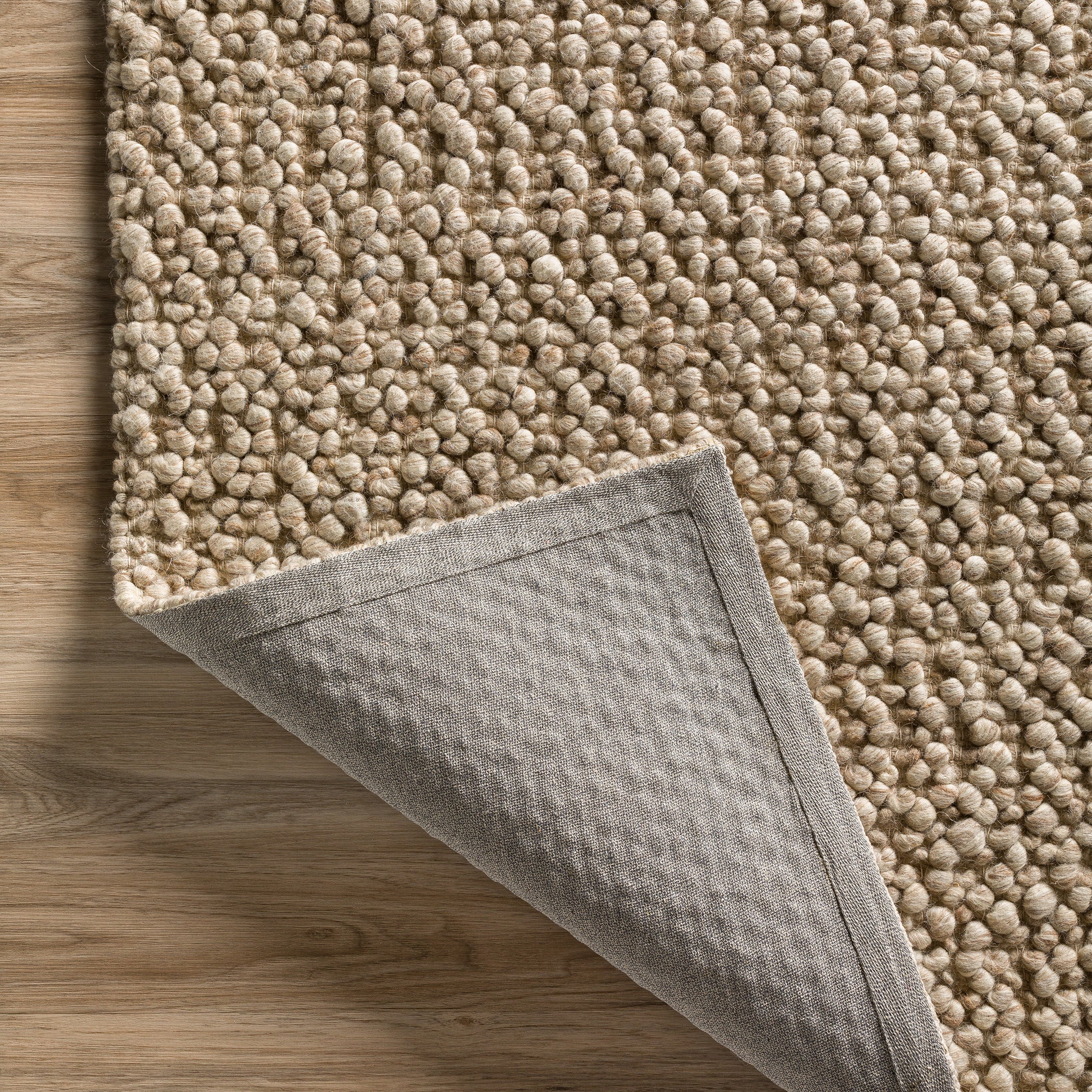 Transitional GR1 Latte Brown Wool Rug 2' x 3' #shape_Rectangle