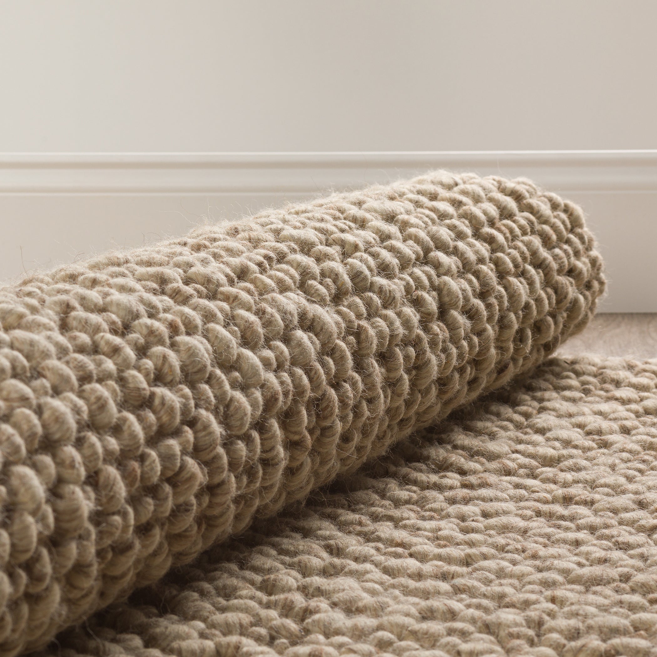 Transitional GR1 Latte Brown Wool Rug 2' x 3' #shape_Rectangle