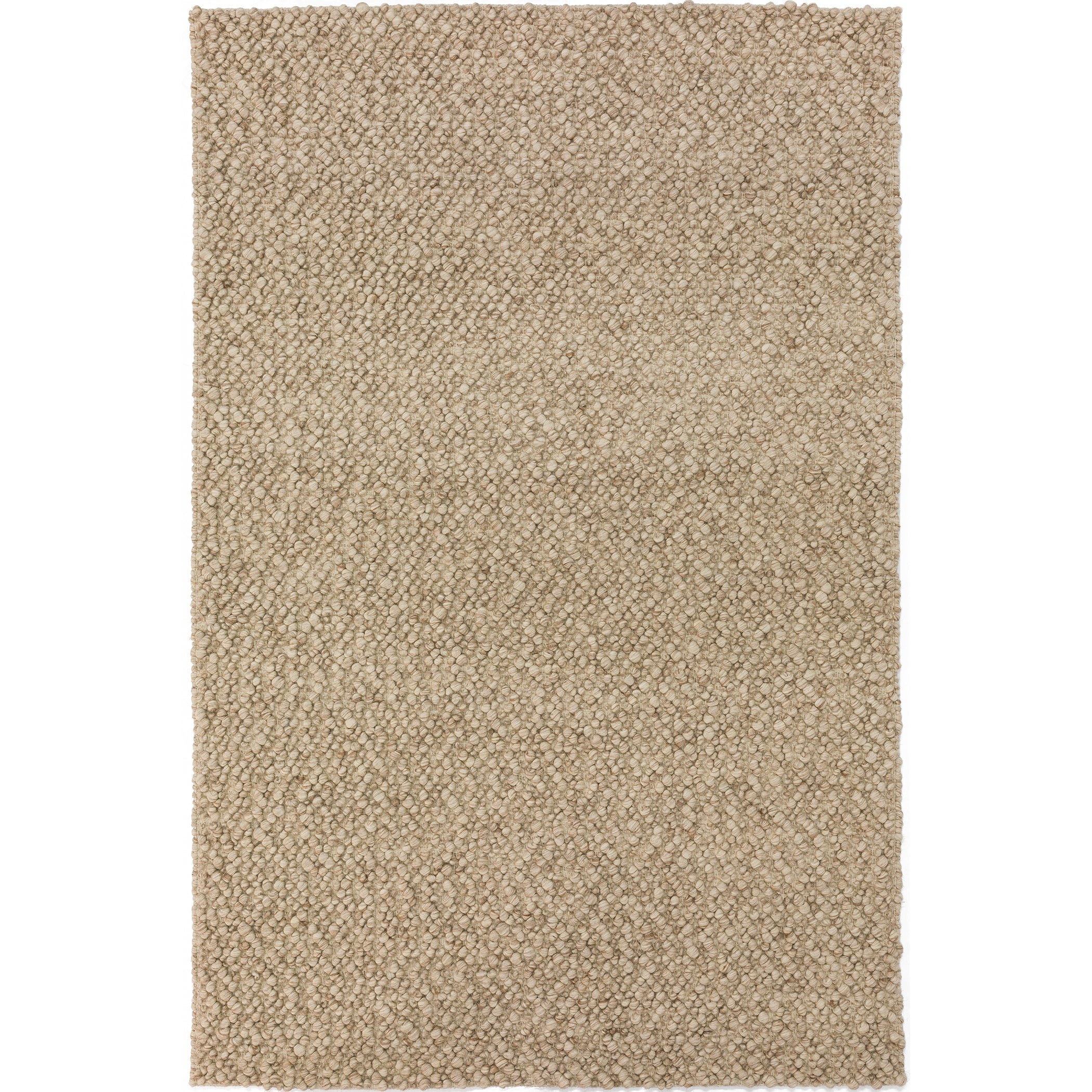 Transitional GR1 Latte Brown Wool Rug 3'6" x 5'6" #shape_Rectangle