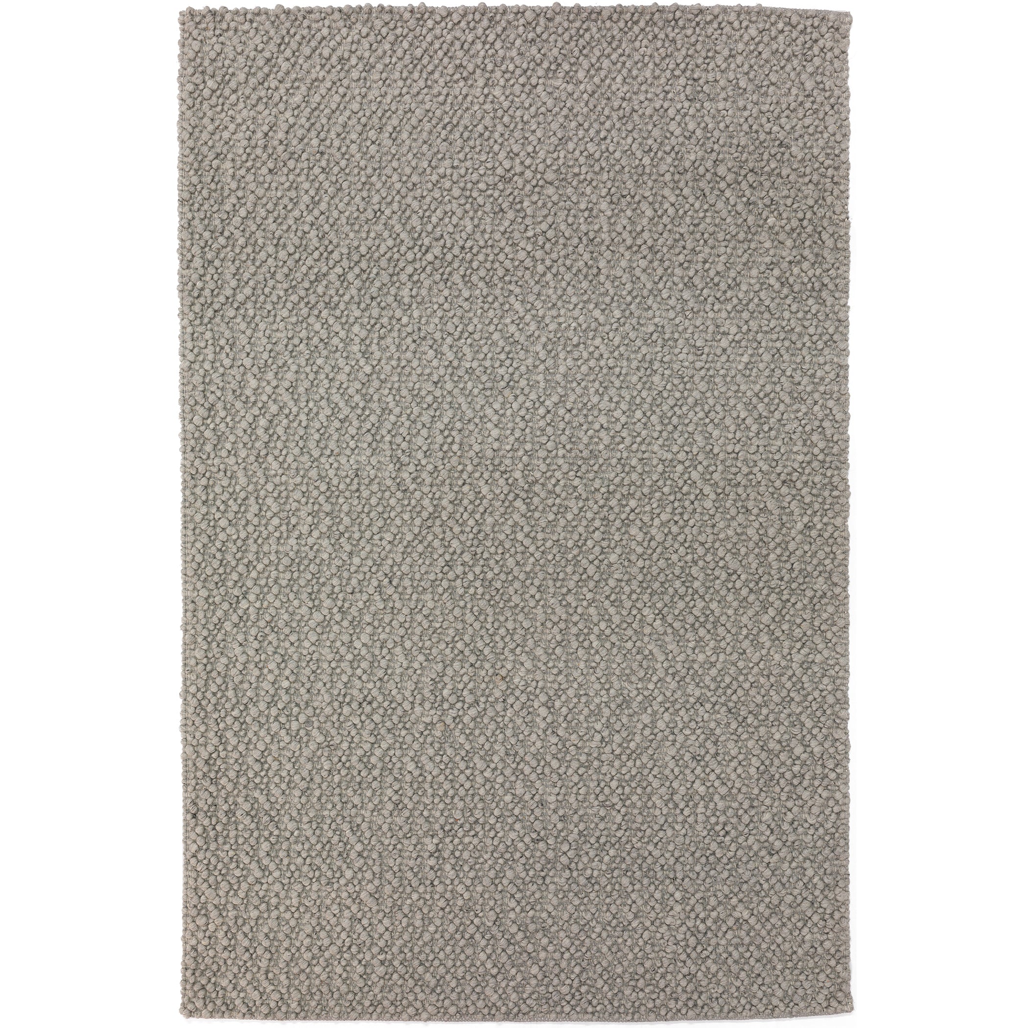 Transitional GR1 Silver Gray Wool Rug 3'6" x 5'6" #shape_Rectangle