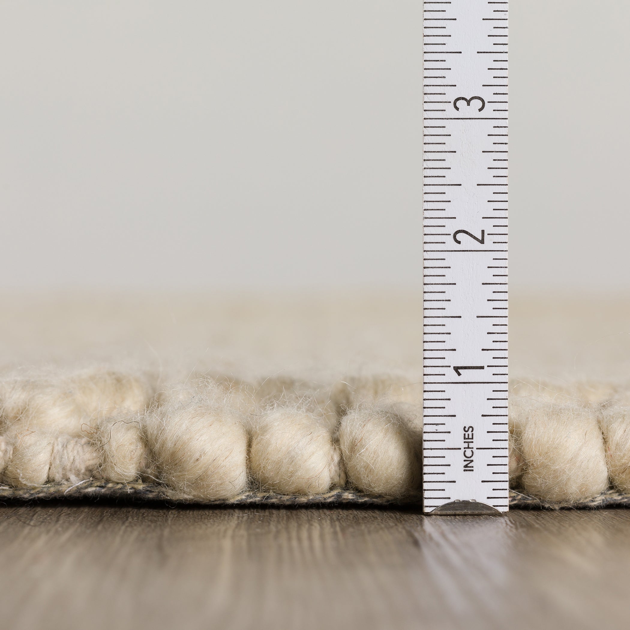 Transitional GR1 Vanilla Ivory Wool Rug 2' x 3' #shape_Rectangle