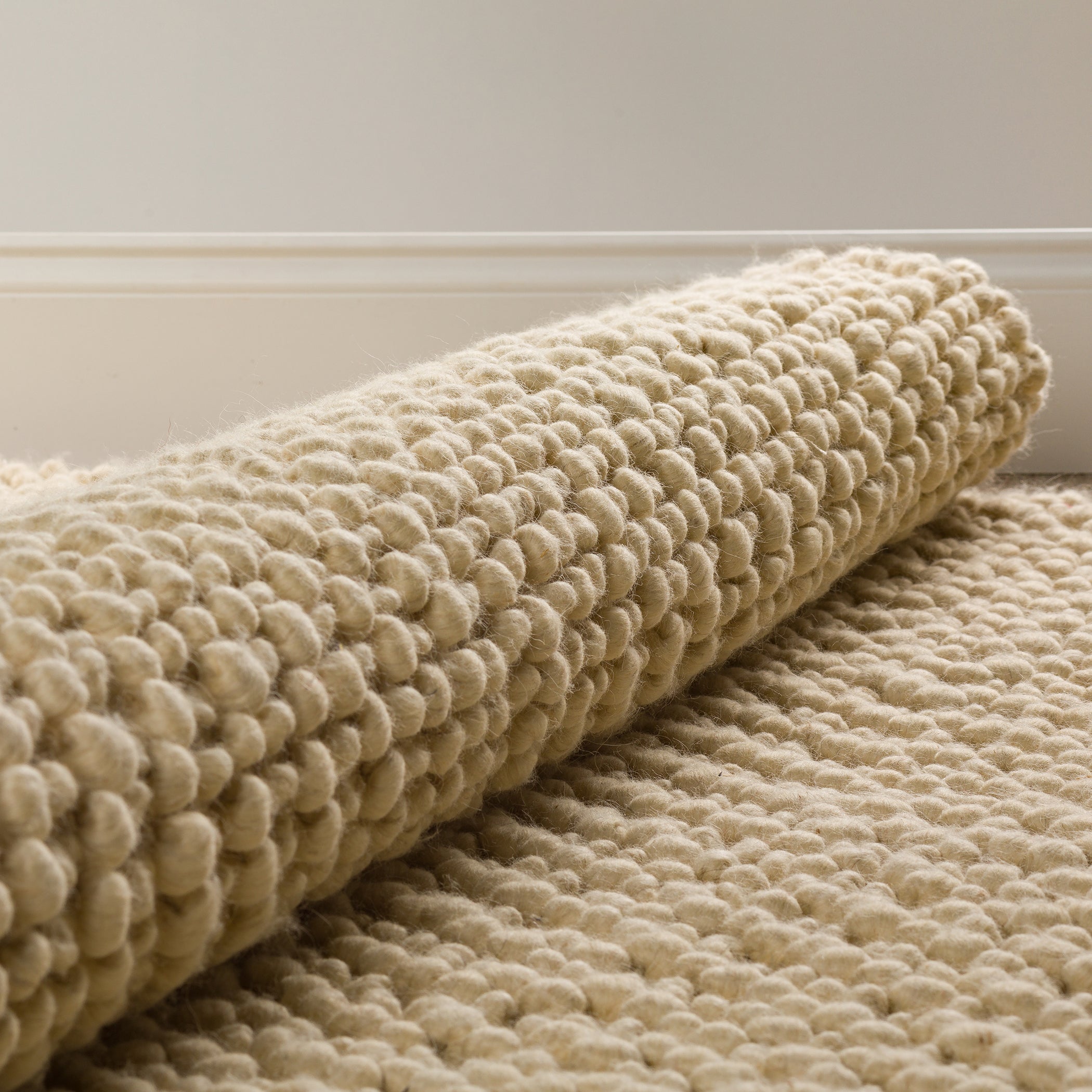 Transitional GR1 Vanilla Ivory Wool Rug 2' x 3' #shape_Rectangle