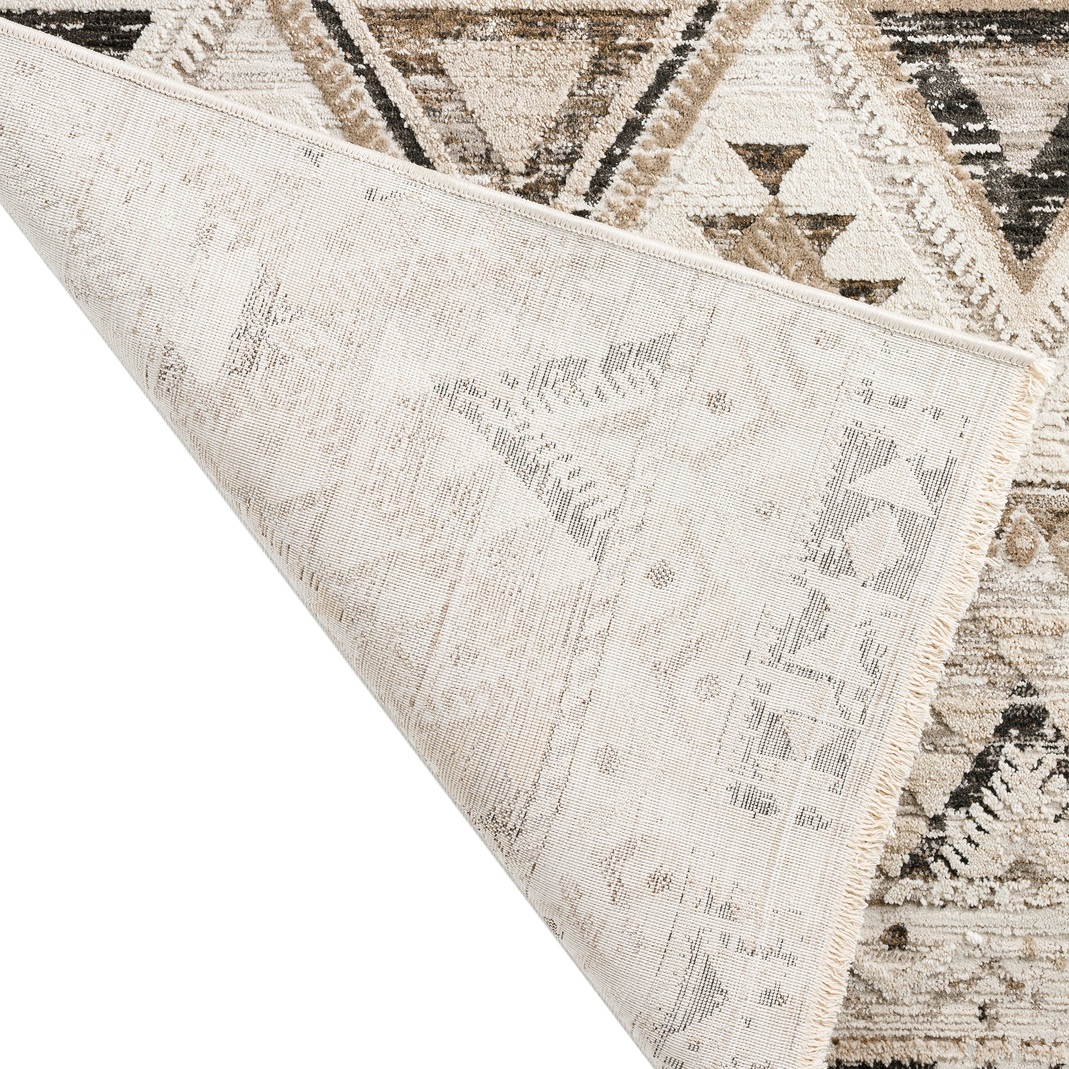 Transitional IZ2 Taupe Brown Rug 3'3" x 5'3" #shape_Rectangle