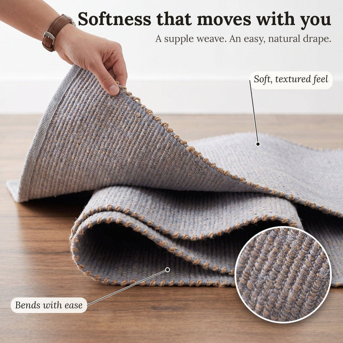 Softness that moves with you