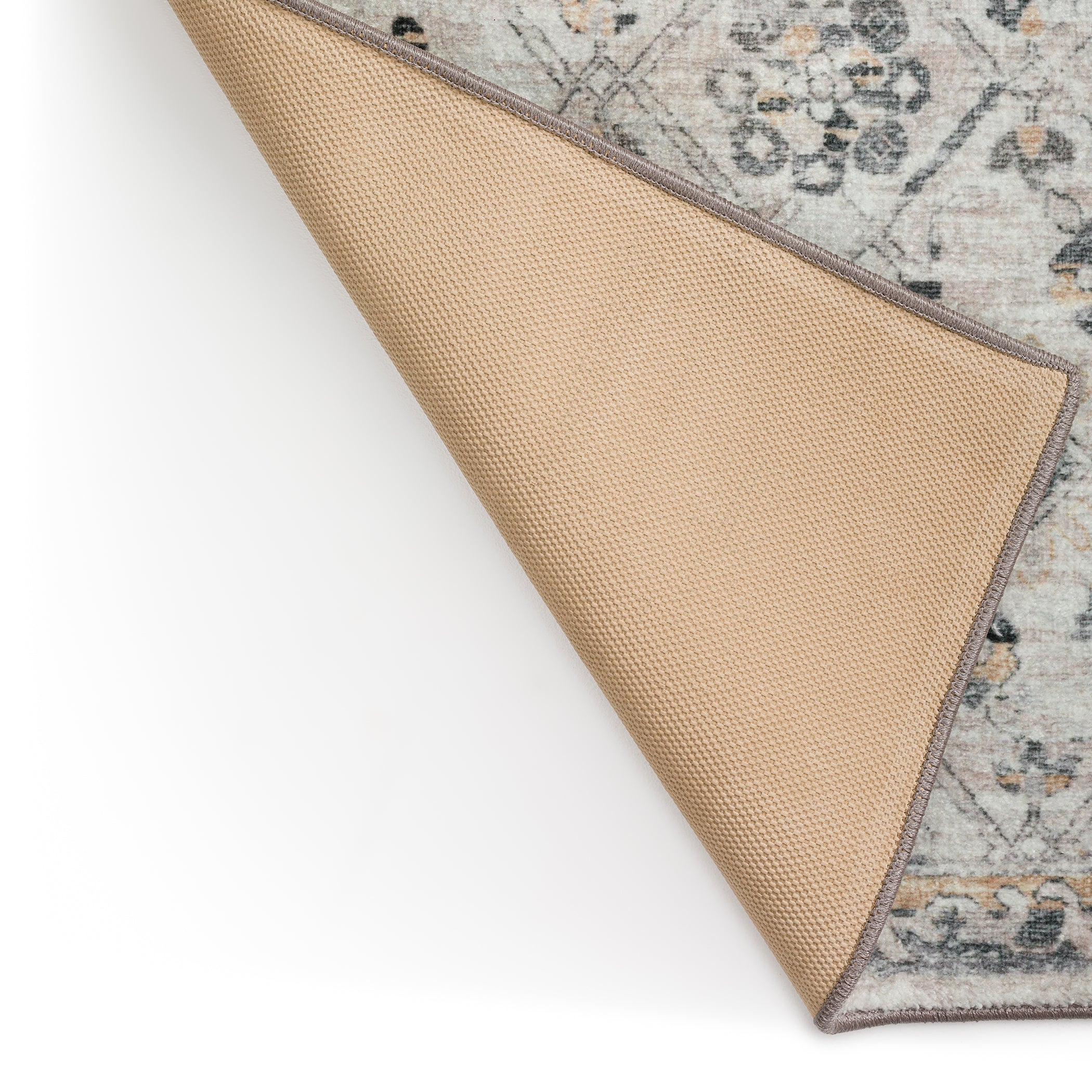 Indoor/Outdoor Traditional JC8 Mink Gray Rug 2' x 3' #shape_Rectangle