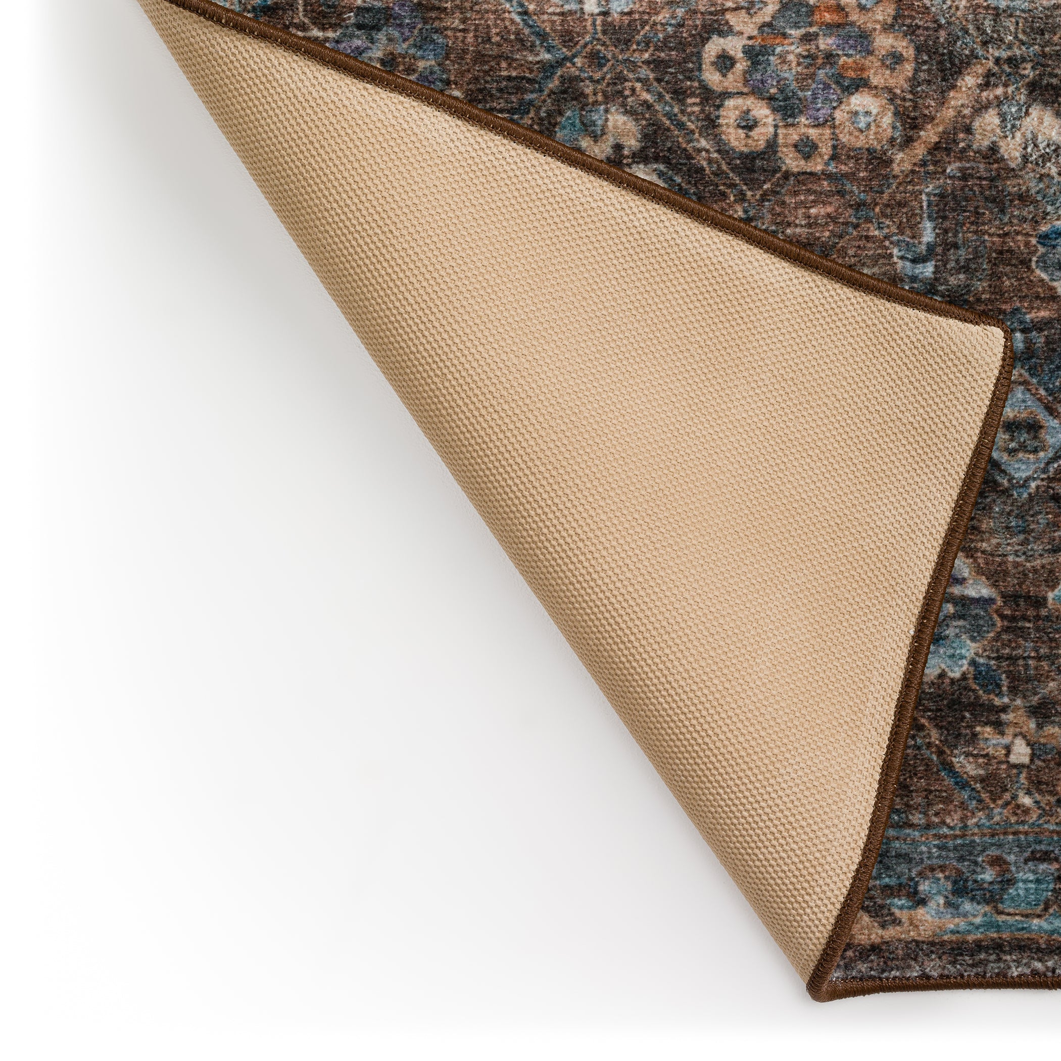 Indoor/Outdoor Traditional JC8 Sable Brown Rug 2' x 3' #shape_Rectangle