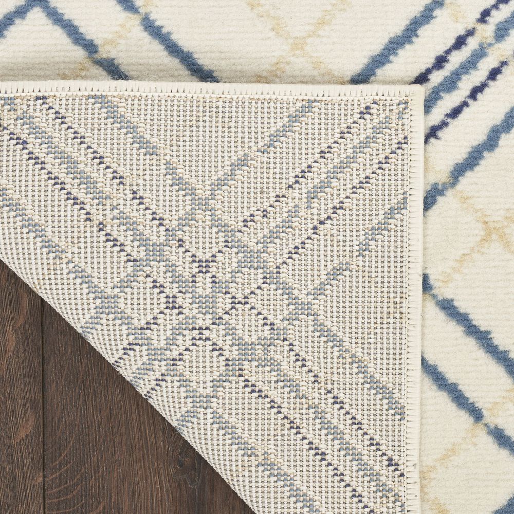Jubilant JUB20 Ivory Navy Rug #color_ivory navy
