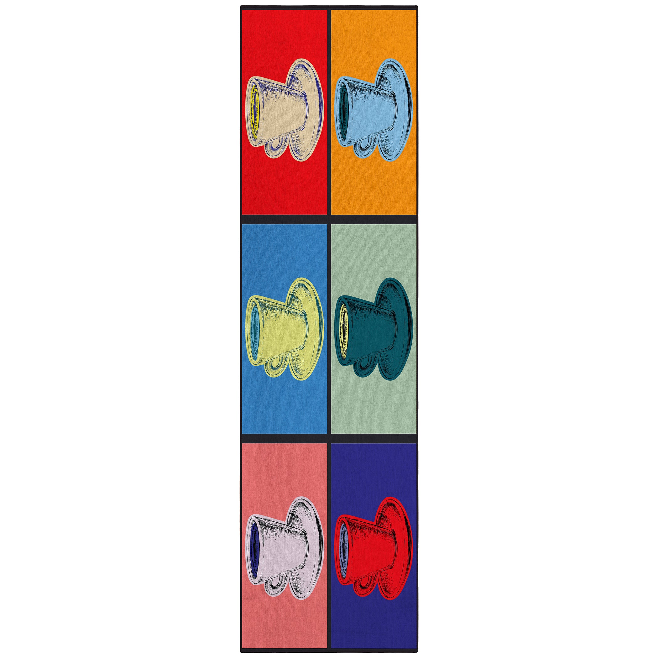 Luxury Machine Washable Indoor/Outdoor Kitchen KE10 Multi Rug 2'3" x 7'6" #shape_Runner