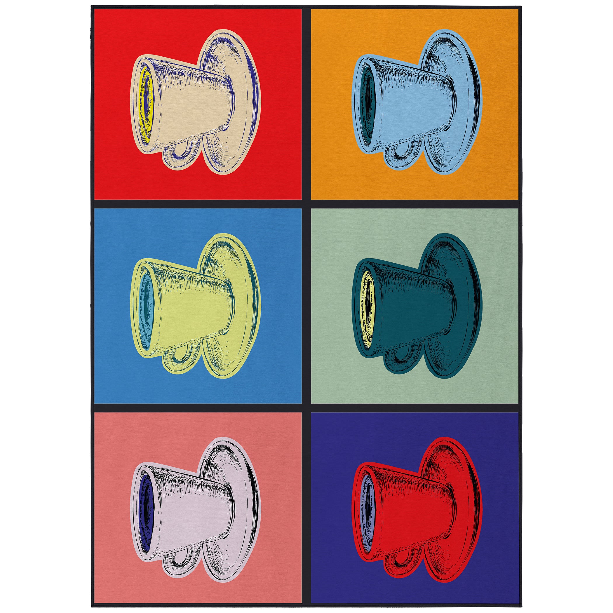 Luxury Machine Washable Indoor/Outdoor Kitchen KE10 Multi Rug 2'6" x 3'10" #shape_Rectangle