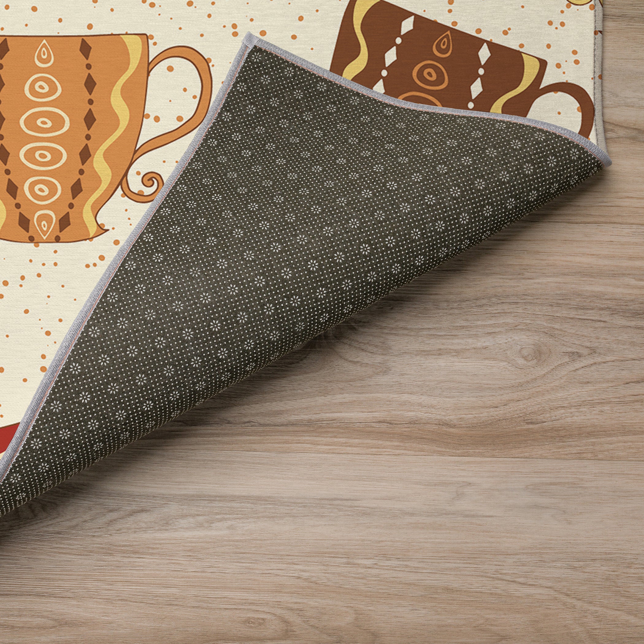 Luxury Machine Washable Indoor/Outdoor Kitchen KE15 Linen Ivory Rug 1'8" x 2'6" #shape_Rectangle