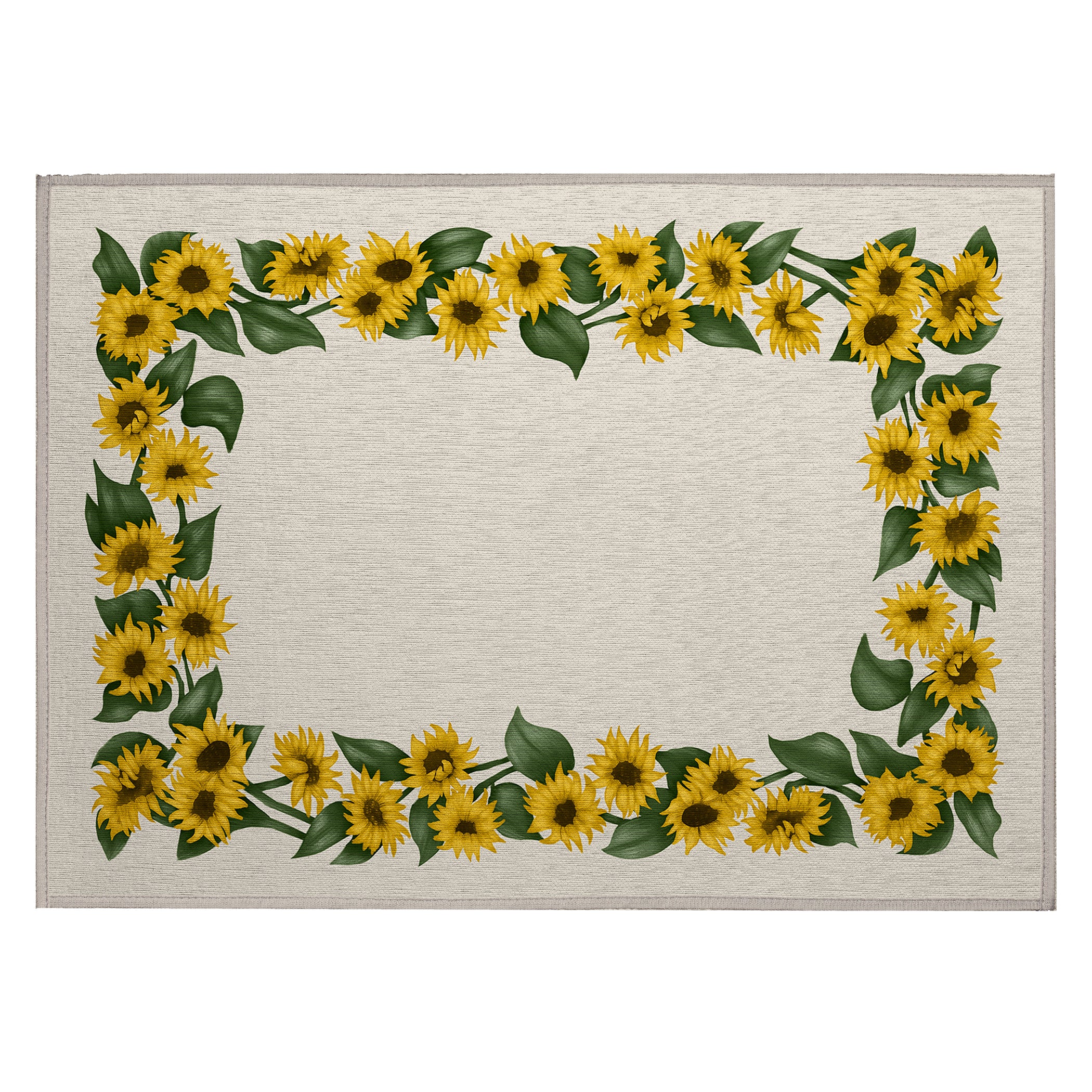 Luxury Machine Washable Indoor/Outdoor Kitchen KE17 Beige Brown Rug 1'8" x 2'6" #shape_Rectangle