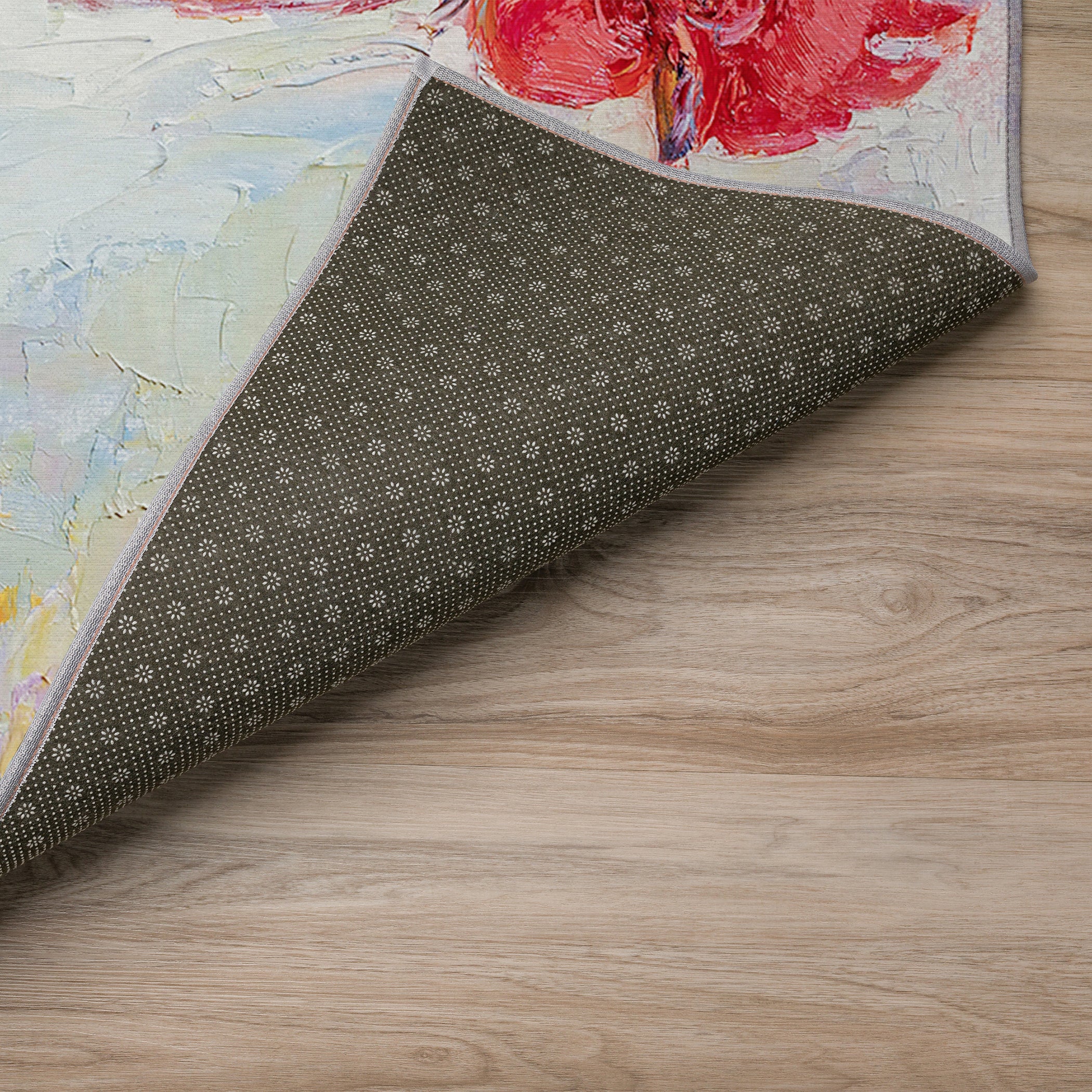 Luxury Machine Washable Indoor/Outdoor Kitchen KE1 Multi Rug 1'8" x 2'6" #shape_Rectangle