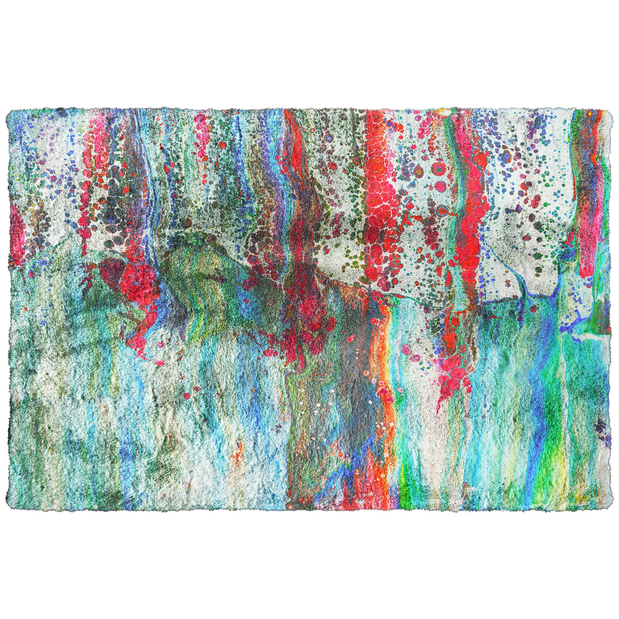 Luxury Machine Washable Contemporary KK2 Confetti Multi Rug 1'8" x 2'6" #shape_Rectangle