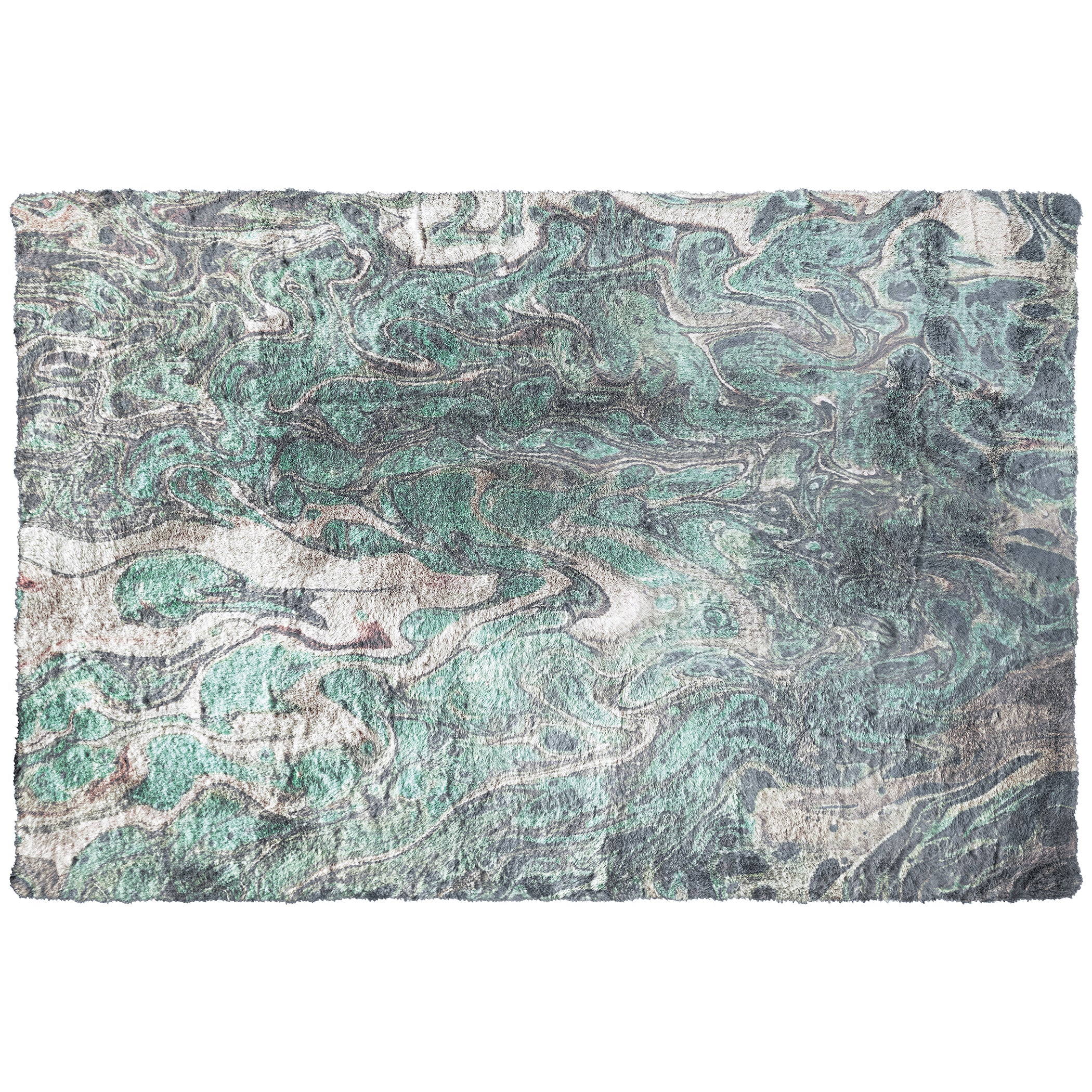 Luxury Machine Washable Contemporary KK9 Seaside Green Rug 1'8" x 2'6" #shape_Rectangle