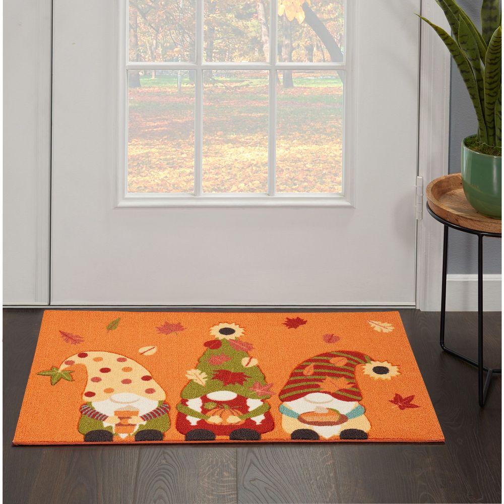 Light Enhance/Xmas LN664 Orange Rug #color_orange