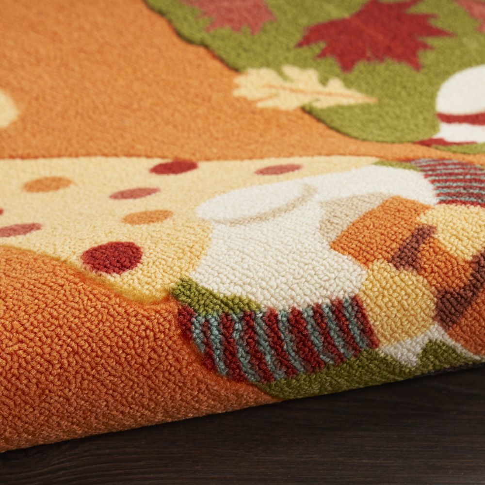 Light Enhance/Xmas LN664 Orange Rug #color_orange