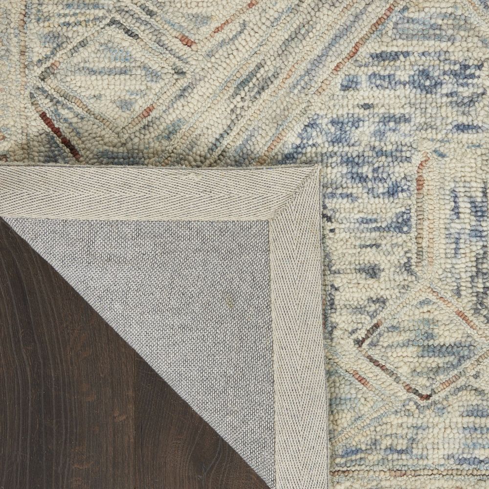 Linked LNK02 Blue/Multi Rugs #color_blue/multi