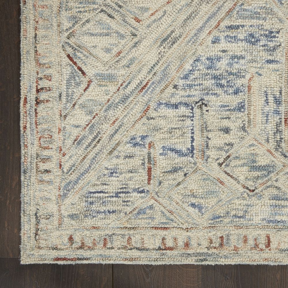 Linked LNK02 Blue/Multi Rugs #color_blue/multi