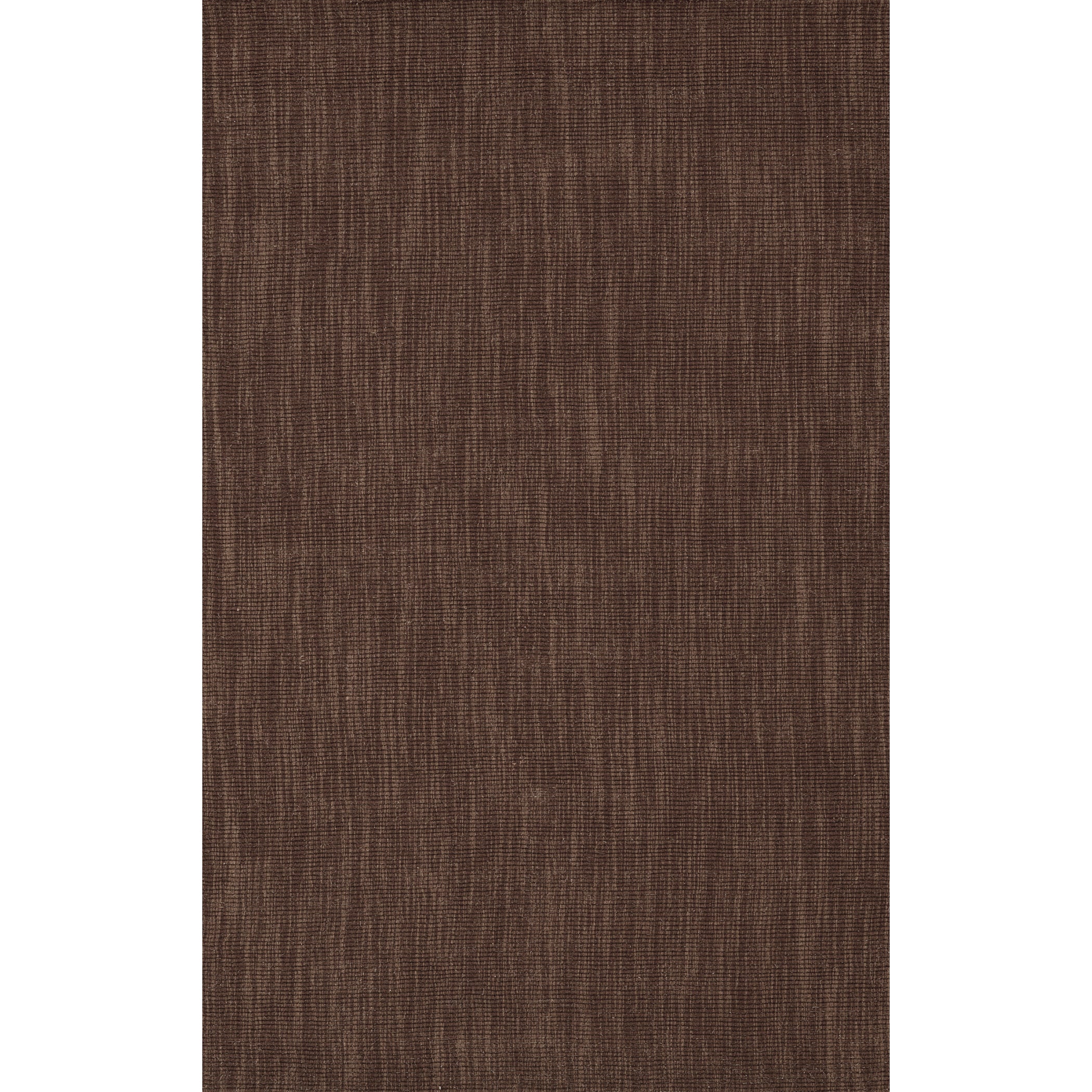Transitional MC100 Chocolate Brown Wool Rug 2' x 3' #shape_Rectangle