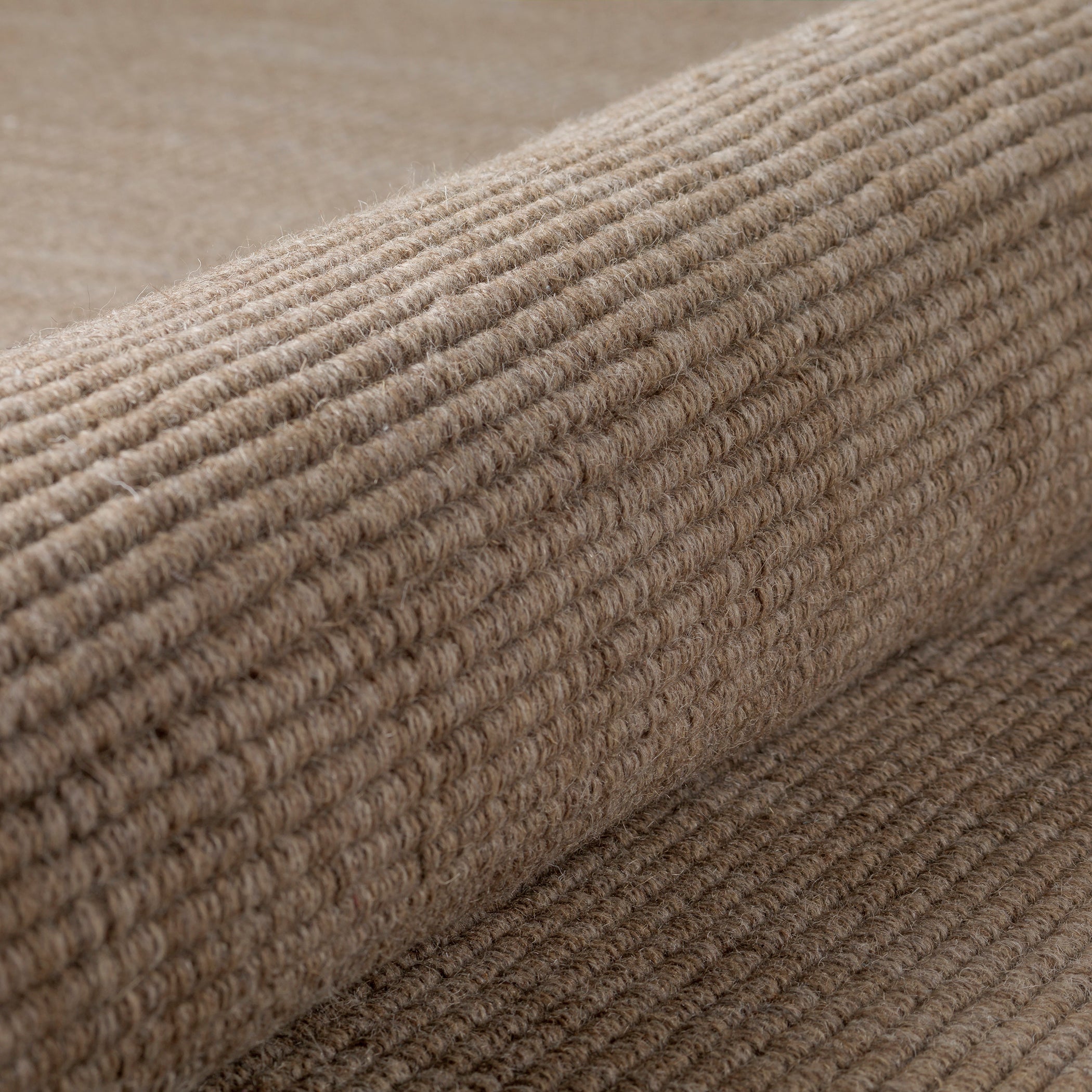 Transitional MC100 Mocha Brown 8 x 10 Wool Rug 8' x 10' #shape_Rectangle