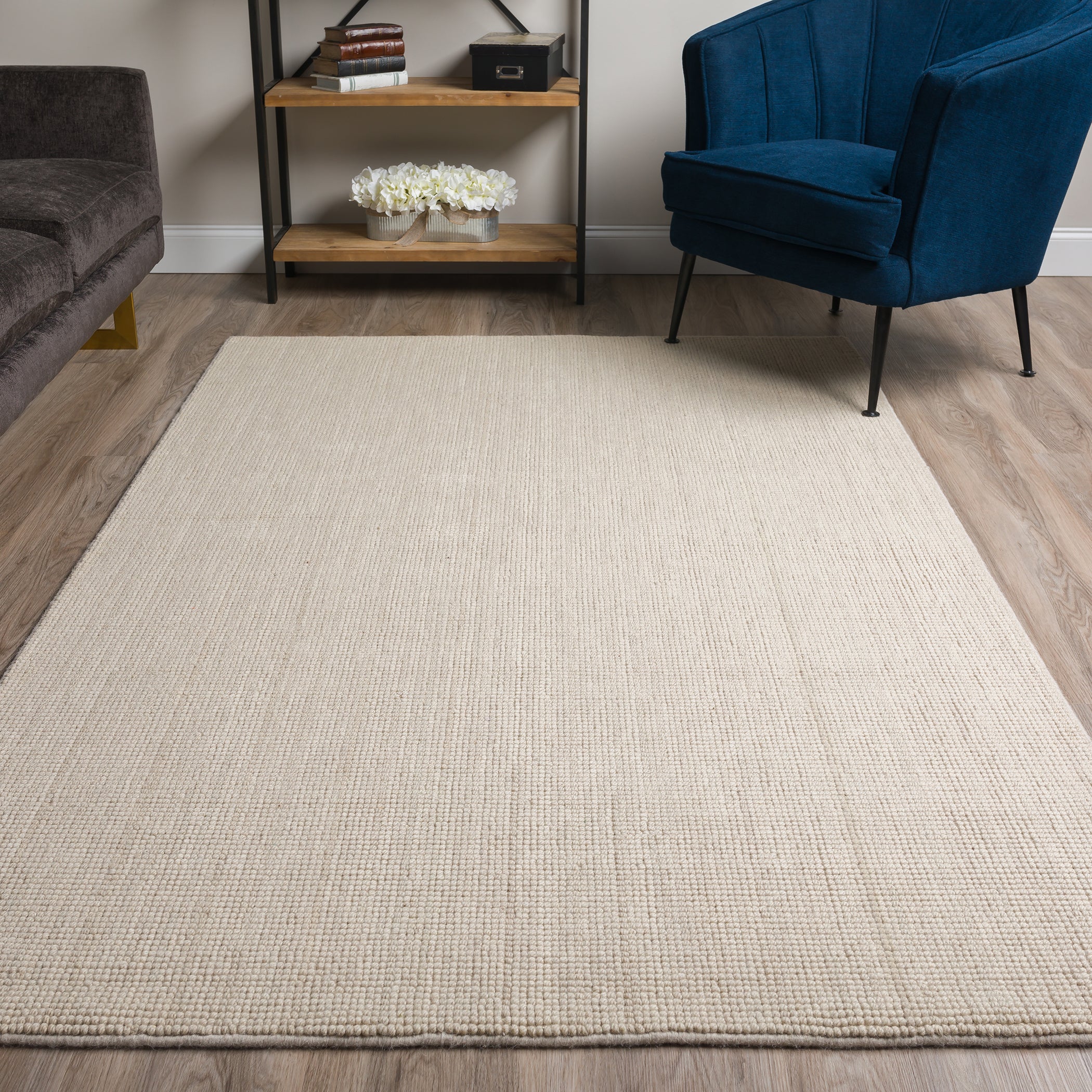 Transitional MC300 Ivory Wool Rug 2' x 3' #shape_Rectangle