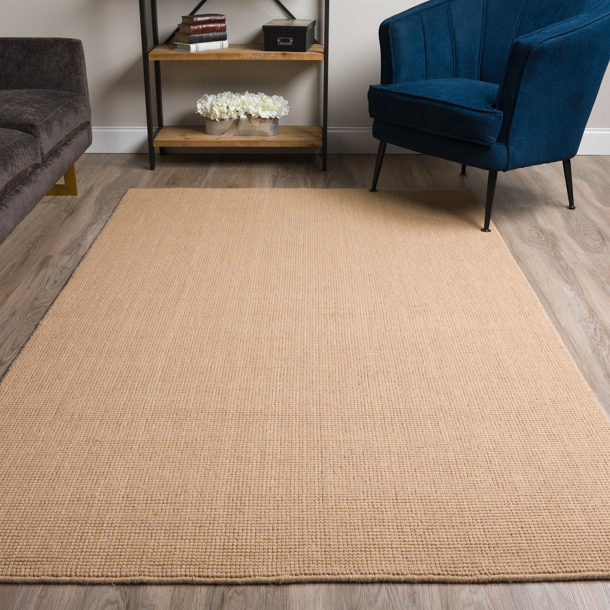 Transitional MC300 Wheat Ivory Wool Rug 2' x 3' #shape_Rectangle