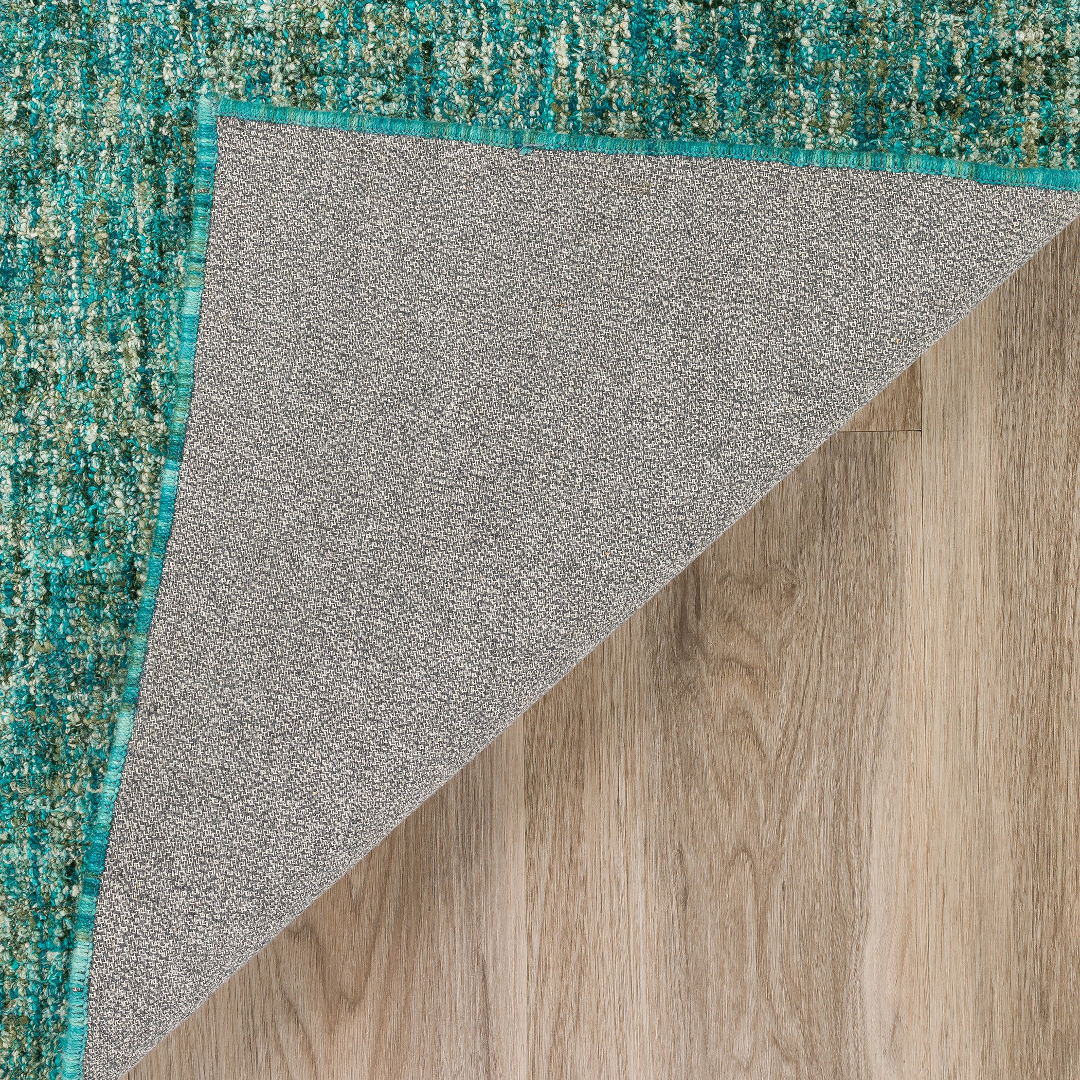 Transitional ME1 Aruba Teal Wool Rug 2' x 3' #shape_Rectangle