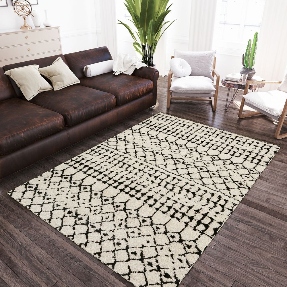 Marquee MQ2 Ivory/Midnight Ivory Area Rug #color_ivory/midnight ivory