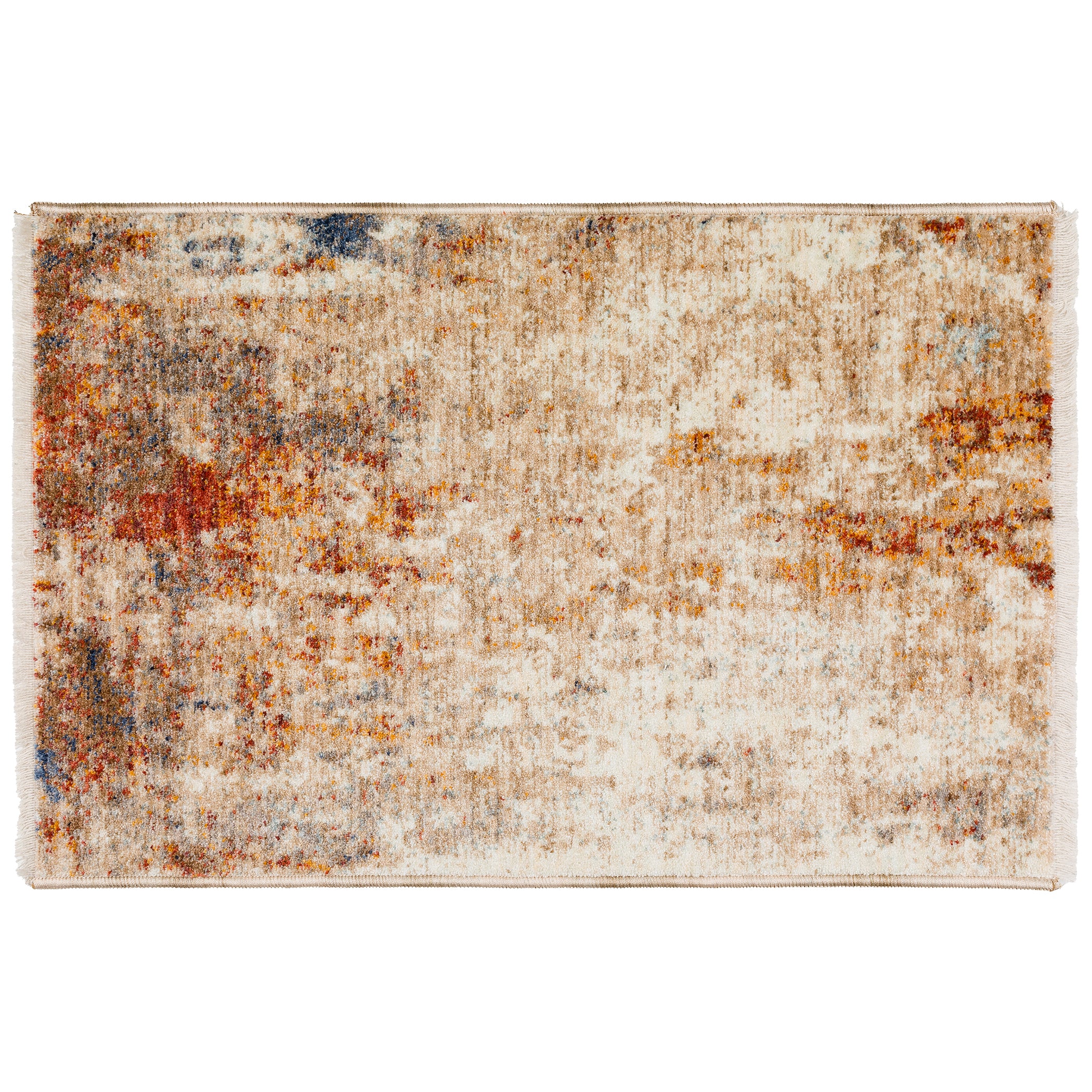 Transitional NA1 Beige Brown Rug 1'8" x 2'6" #shape_Rectangle