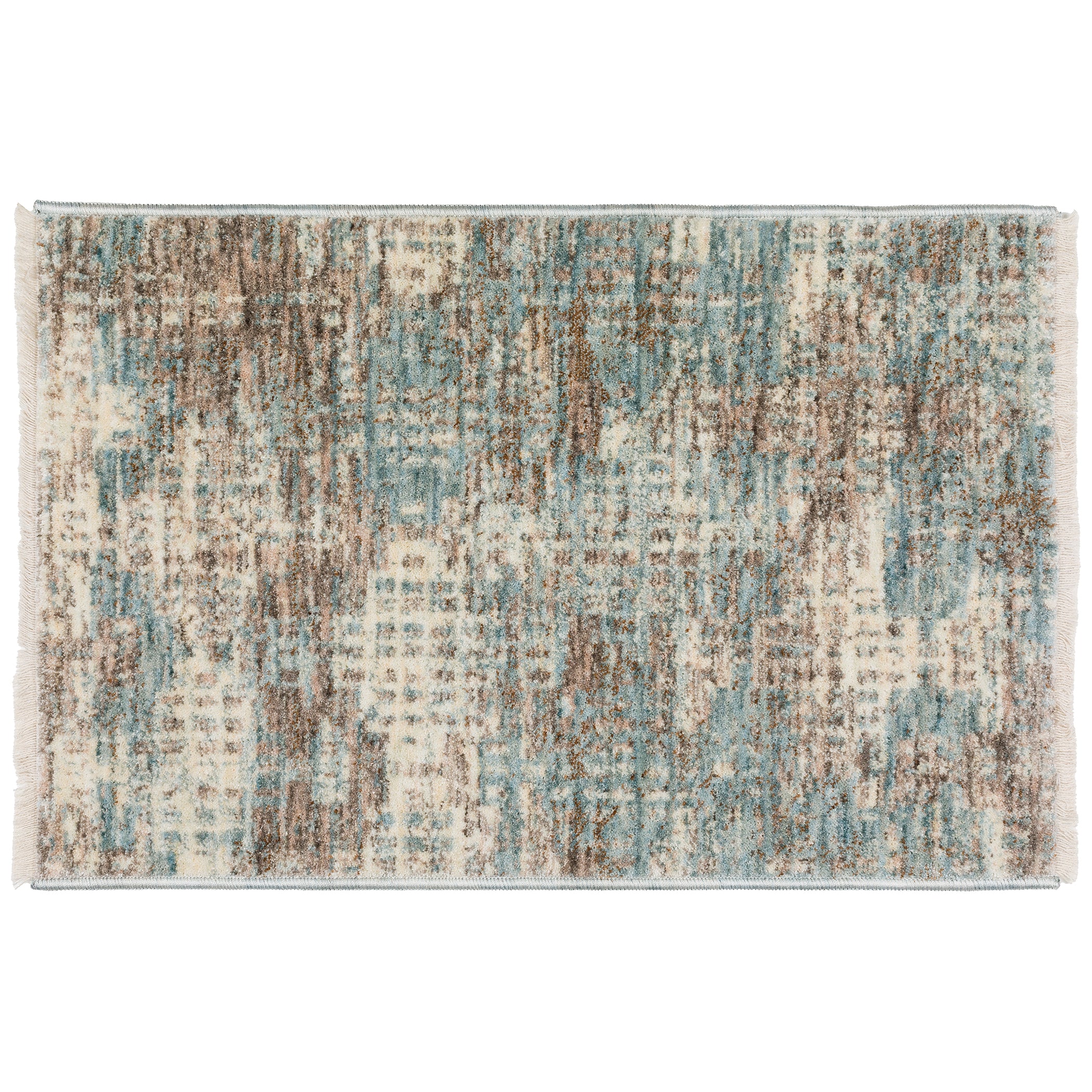 Transitional NA9 Denim Blue Rug 1'8" x 2'6" #shape_Rectangle