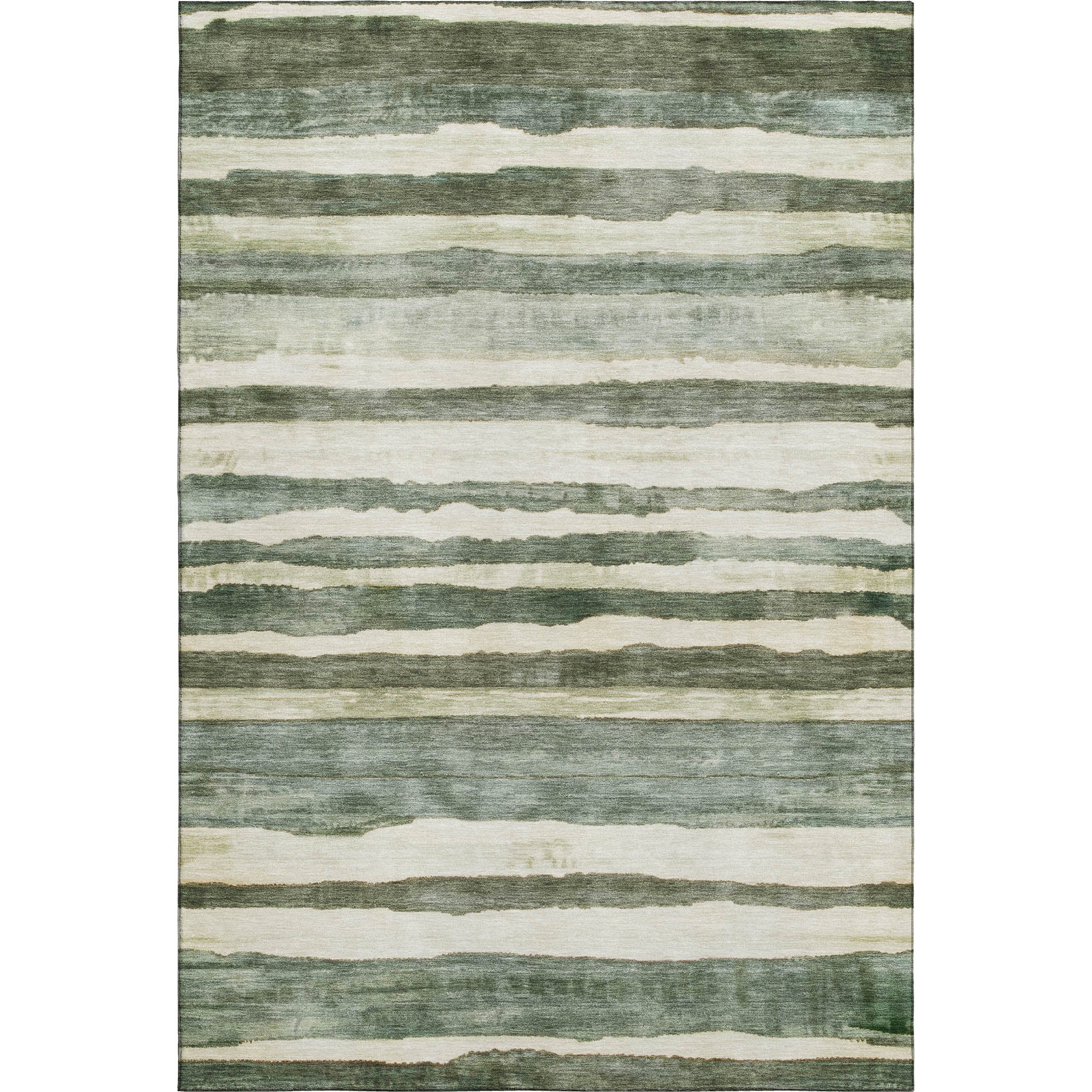 Luxury Machine Washable Indoor/Outdoor Transitional NO16 Sage Green Rug 2'6" x 3'10" #shape_Rectangle