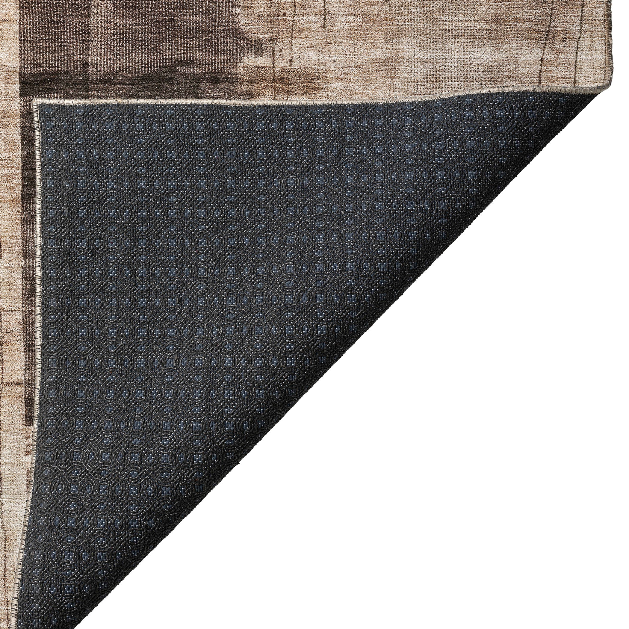 Indoor/Outdoor Contemporary NV10 Brown Rug 1'8" x 2'6" #shape_Rectangle