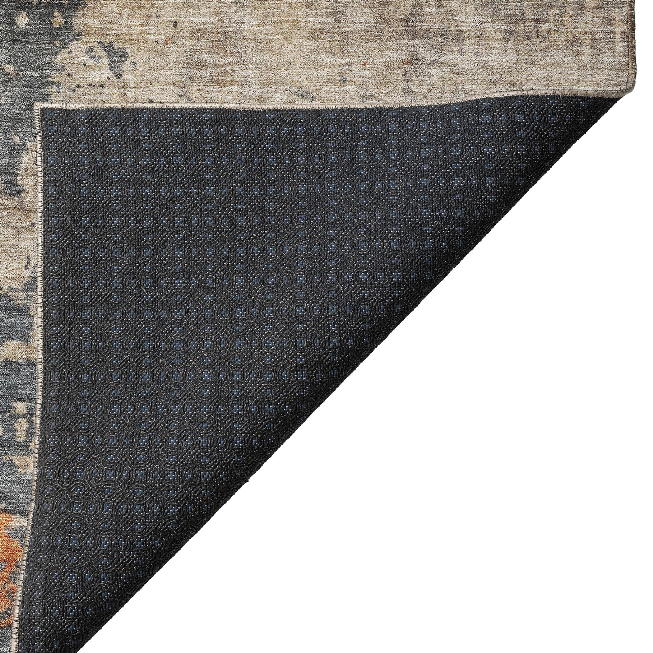 Indoor/Outdoor Contemporary NV20 Khaki Brown Rug 1'8" x 2'6" #shape_Rectangle