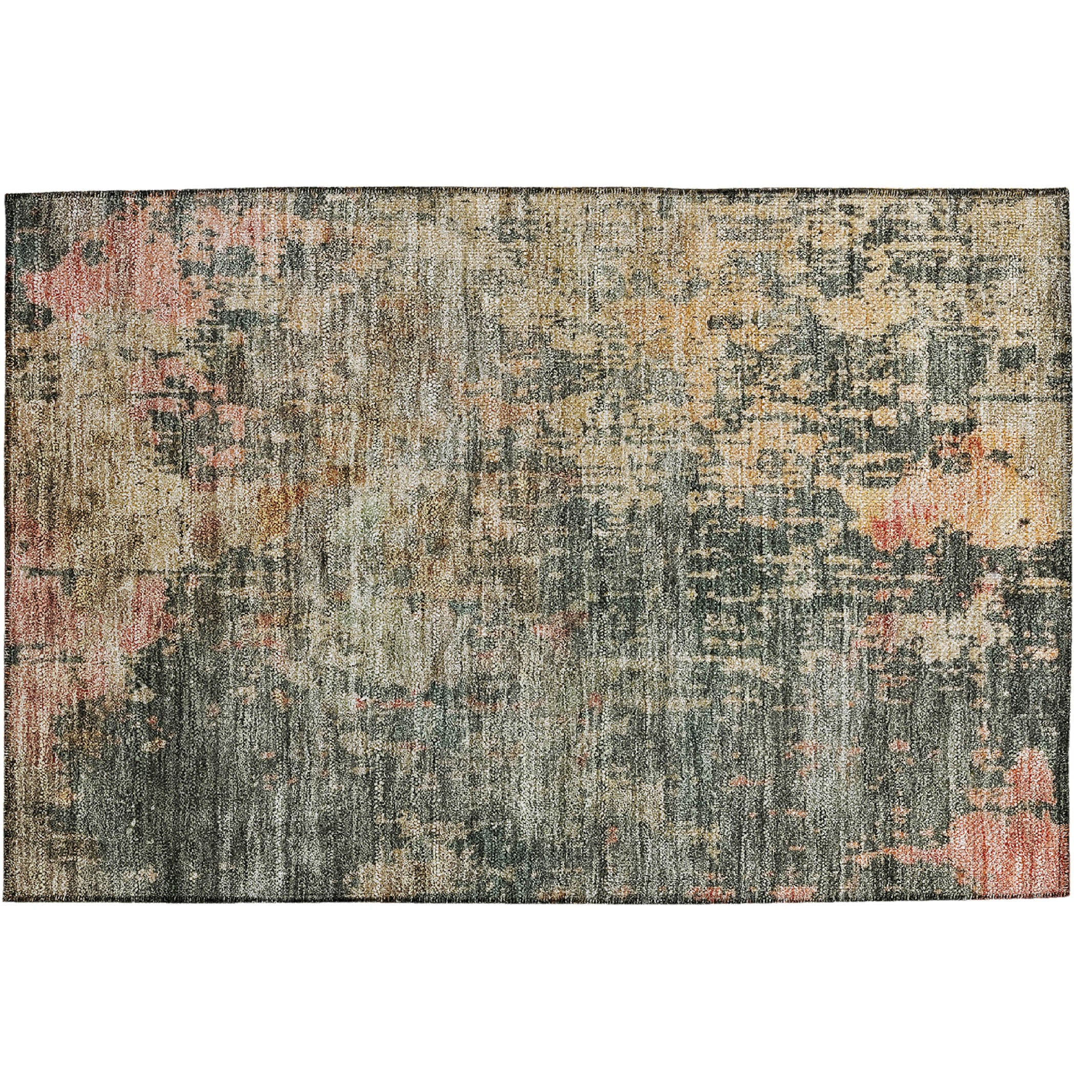 Indoor/Outdoor Contemporary NV22 Sage Green Rug 1'8" x 2'6" #shape_Rectangle