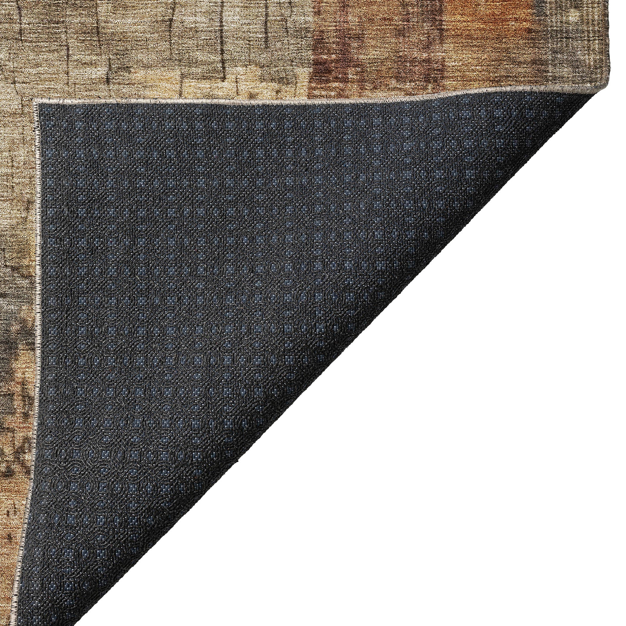 Indoor/Outdoor Contemporary NV9 Khaki Brown Rug 1'8" x 2'6" #shape_Rectangle
